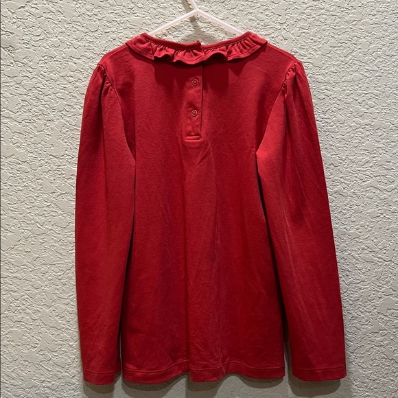 The Beaufort Bonnet Company Girls Reece Ruffle Top red size 8 - Picture 4 of 10
